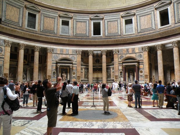  Le Panthéon, intérieur